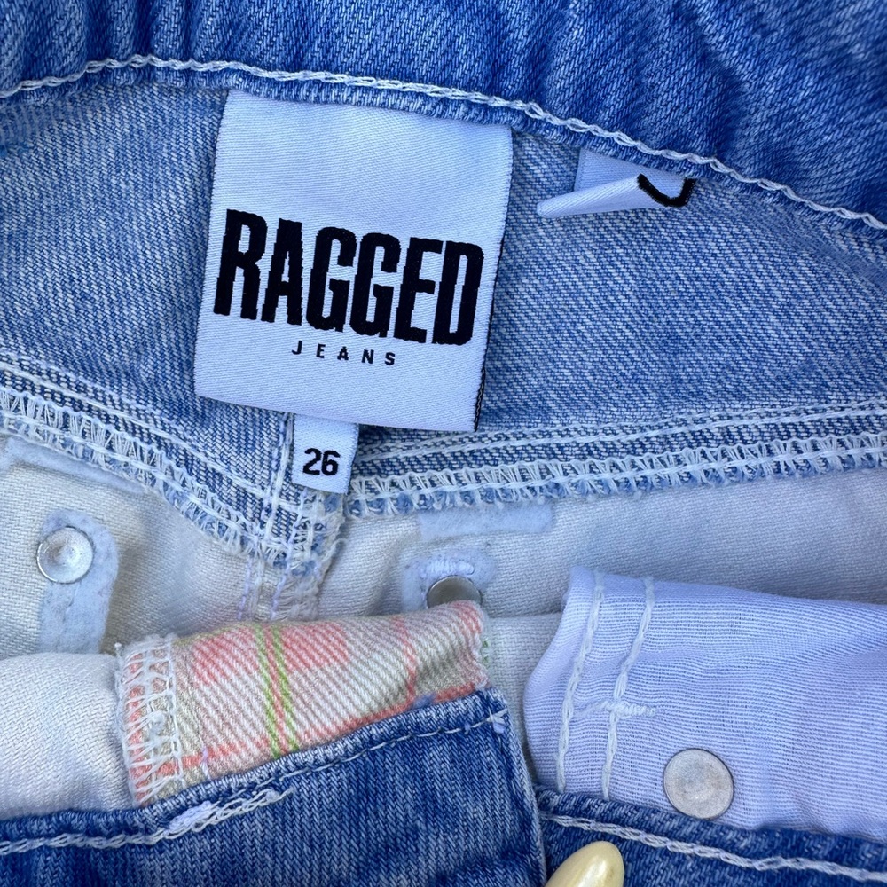 The Ragged Patchwork Jeans - Picture 5 of 6